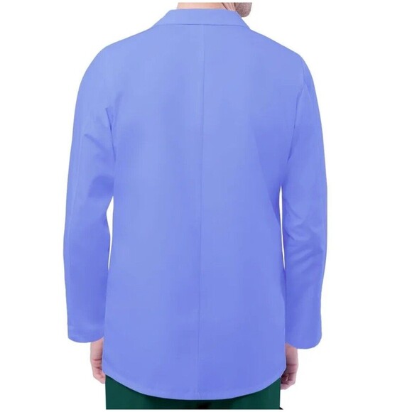 ADAR  Unisex Doctor Workwear Uniform Multiple Pockets Consultation Coat XL Size. - Picture 3 of 14